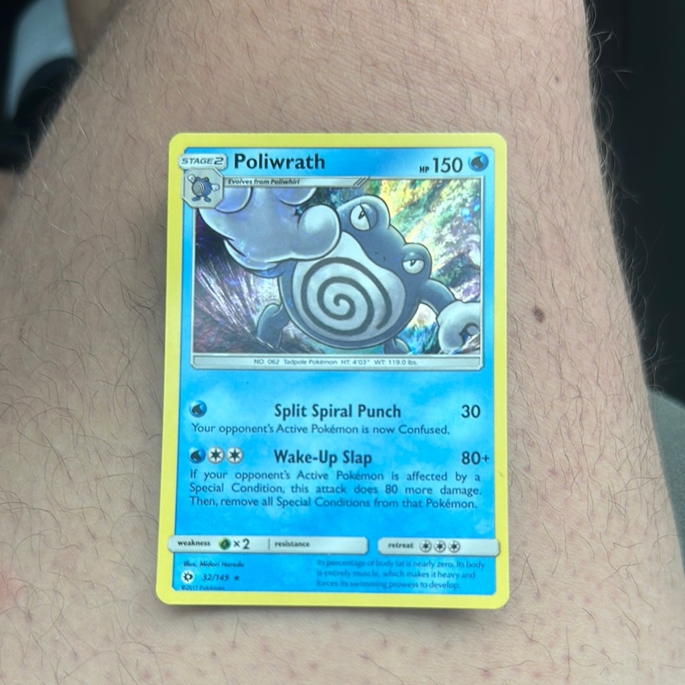 Poliwrath Pokémon Card